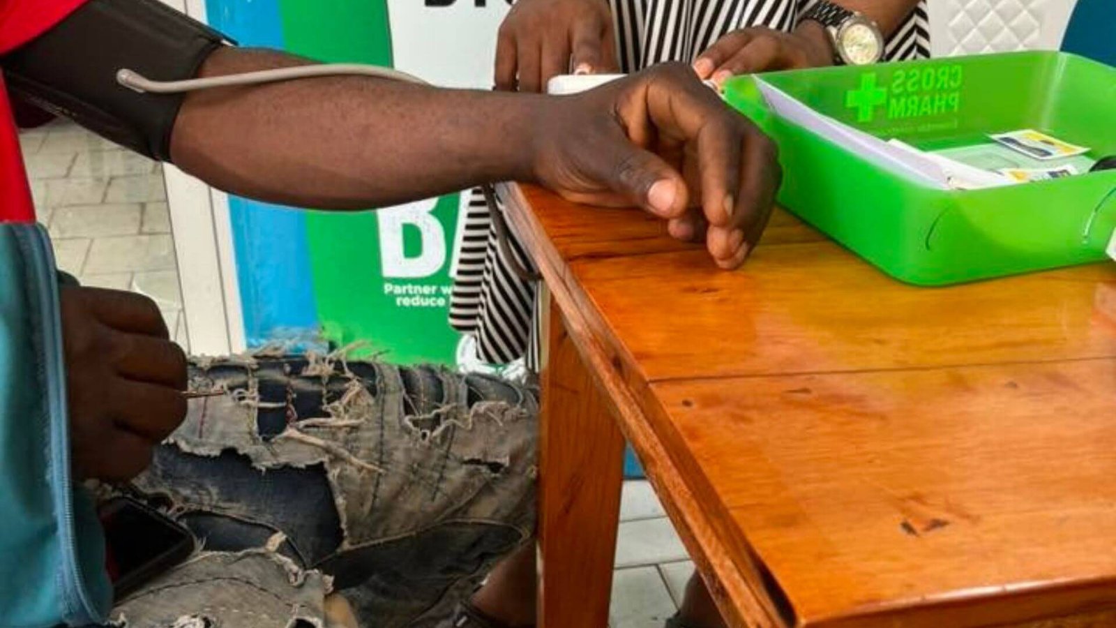In August 2025, TAF Pharmacy Limbe hosted a community health screening offering free blood pressure readings and blood glucose checks, along with health consultations from our pharmacist team.