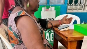 Free Community Health Screening Flyer at TAF Pharmacy Limbe Cameroon
