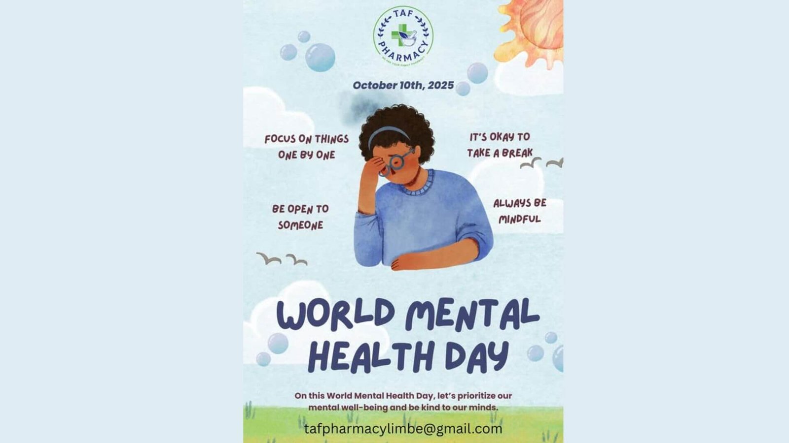World Mental Health Day: Mental Health in Humanitarian Emergencies